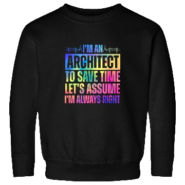 Discover Funny Architect Art For Men Women Future Architecture Lover 2 Sweatshirts