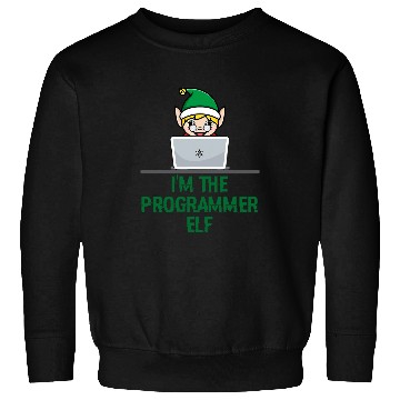 Discover Software Developer Computer Coding Elf Christmas Programmer Sweatshirts