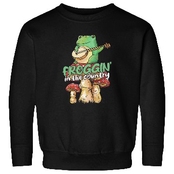 Discover Frog Toad Mushroom Cottagecore Sweatshirts