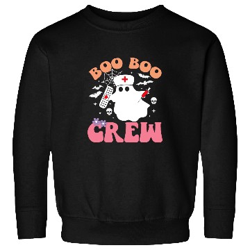 Discover Boo Boo Crew quote nurses cool Halloween nurses Costume Sweatshirts