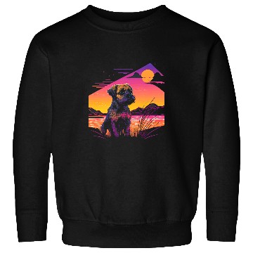 Discover Retro Aesthetic Border Terrier dog 10 Sweatshirts