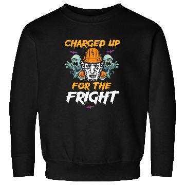 Discover Halloween Electrician Powerline Electrical Tools Electricity 7 Sweatshirts