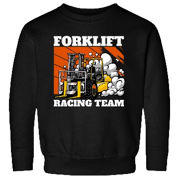 Discover Forklift Racing Team Forklift Operator Forklift Driver Sweatshirts
