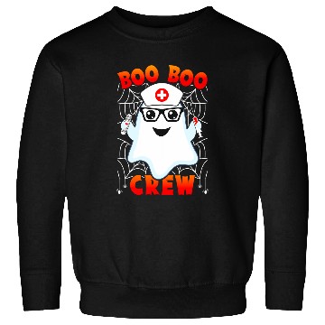 Discover Groovy Boo Boo Crew nurses Funny Halloween nurses Sweatshirts
