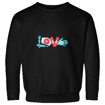 Discover nurses Gloves Nursing Student RN LPN Thank You Sweatshirts