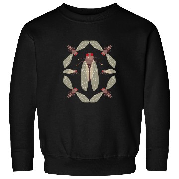 Discover Cicada Design Eastern US Brood X Invasion 2Cicadas Sweatshirts