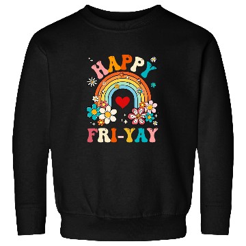 Discover Groovy Happy FriYay Friday Lovers Fun Teacher Sweatshirts