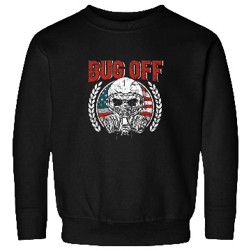 Discover Bug Off Exterminator Pest Control Technician Controller Sweatshirts