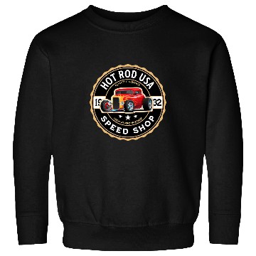 Discover Hot Rod USA vintages Custom Classic Car Automotive Nostalgia Sweatshirts