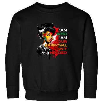 Discover Black Queen Juneteenth Black History Month African Womens 2 Sweatshirts