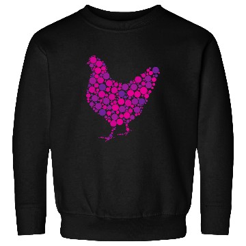 Discover Cute Color Dot chicken Lover chickens International Dot Day Sweatshirts