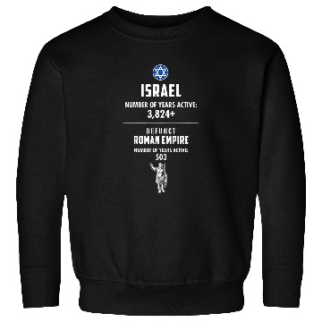 Discover Israel Timeline History 1 Sweatshirts