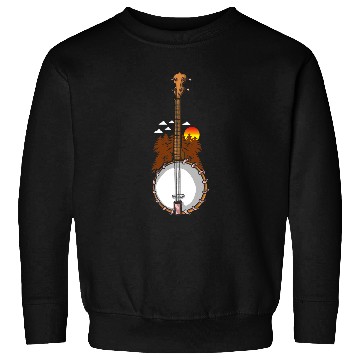 Discover Funny Banjo Bluegrass Bluebird Mandolin Kentucky 5 Sweatshirts