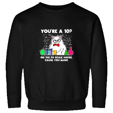 Discover Funny Meme Cats Scientist Physics Chemistry Nerd Sweatshirts