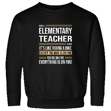 Discover Elementary Teacher Definition Funny Job Sweatshirts