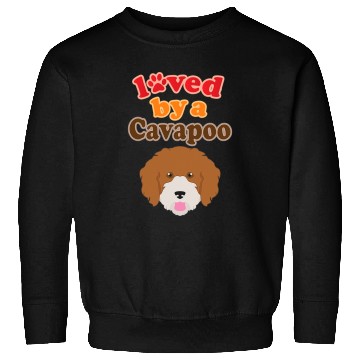 Discover Cavalier Pet Poodles Cavapoo Dog Gift Poodle Cavalier King Charles Spaniel Poodle Sweatshirts