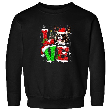 Discover Cavalier Pet Love Cavalier King Charles Spaniel Christmas Tree Lights Sweatshirts