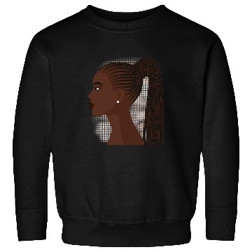 Discover Black Women Melanin Girl International Women Day Girls Power Sweatshirts