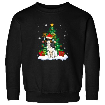 Discover Cavalier Pet Funny Cavalier King Charles Spaniel Christmas Tree Gift Sweatshirts