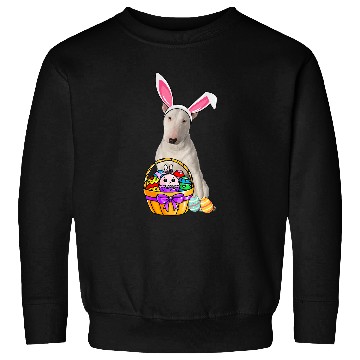 Discover Bull Terrier Pet Easter Egg Funny Bull Terrier Easter Sweatshirts