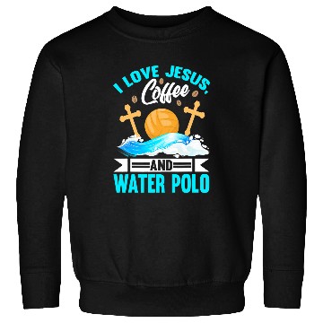 Discover Christian Water Polo I Love Jesus Water Polo Player Christ Sweatshirts