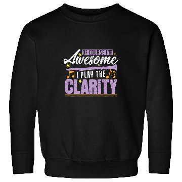 Discover Funny Clarinet Clear Clarinet Sweatshirts