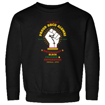Discover HBCU Apparel African American Proud Grad Alumni Student 2 Sweatshirts