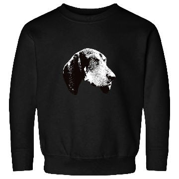 Discover Coonhound Pet Bluetick Coonhound Face Sweatshirts