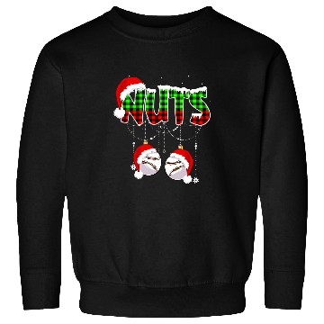 Discover Sport Baseball Nuts Baseball Softball Chestnuts Couples Funny Christmas Sweatshirts