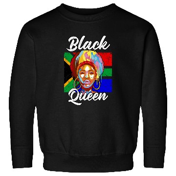 Discover Black Queen Africa Black History Month Sweatshirts