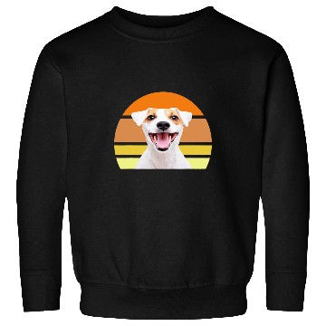 Discover Jack Russell Pet dog retro sun 3 Sweatshirts