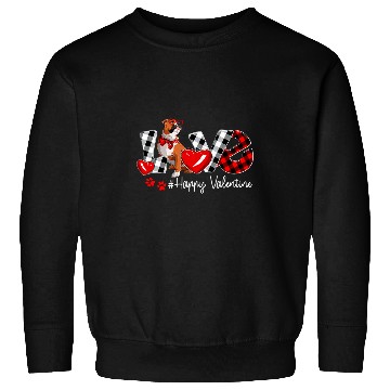 Discover English Bulldog Pet Love English Bulldog Dog buffalo plaids Valentines Day Sweatshirts