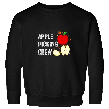 Discover Funny Apple Picking Crew Apple Harvest Outfit Fall Autumn Sweatshirts