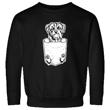Discover Boxer Pet RIPPED IN POCKET Sweatshirts