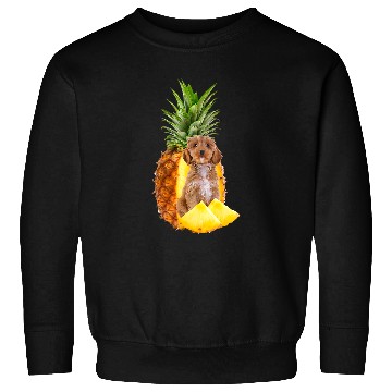 Discover Cockapoo Pet pineapples Cockapoo Birthday For Cockapoo Dog Fruit Vegan Sweatshirts