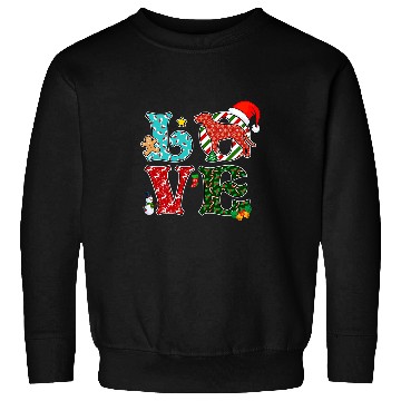 Discover Coonhound Pet I Love Dog Redbone Coonhound Christmas Sweatshirts