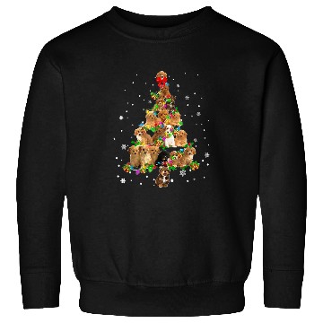 Discover Cavapoo Pet Cute Cavapoo dog Christmas Tree decor xmass tree snowflake Sweatshirts