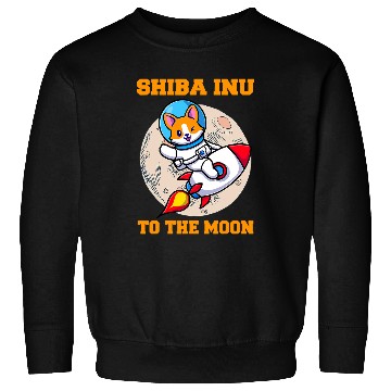 Discover Shiba Inu Pet To The Moon 3 Sweatshirts