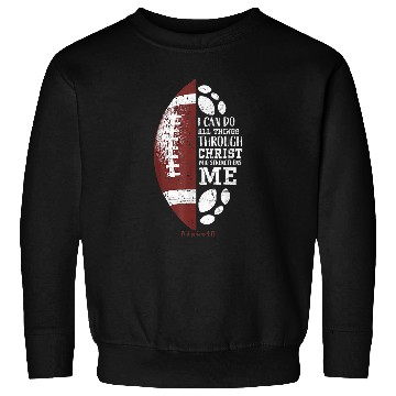 Discover Sport Baseball Can Do All Things Jesus Christian Faith Bible Verse Sweatshirts
