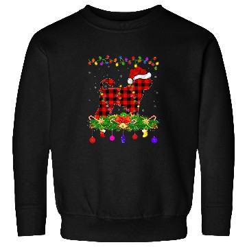 Discover Portuguese Pet Buffalo Matching Christmas Pajama Top Sweatshirts