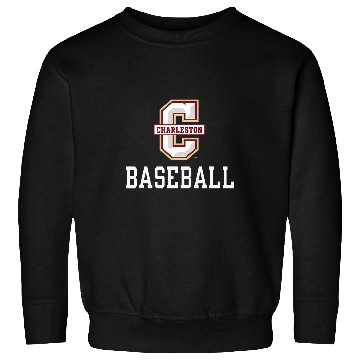 Discover Sport Baseball Charleston Cougars Baseball Icon Dark Heather Sweatshirts
