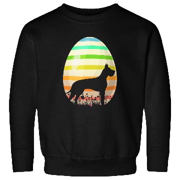 Discover Great Dane Pet Funny Easter Egg Lover vintages Style Great Dane Dog Easter Sweatshirts
