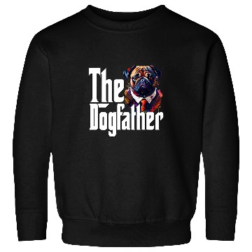 Discover Pug Pet Dad Dogfather Dogs Daddy Father Sweatshirts