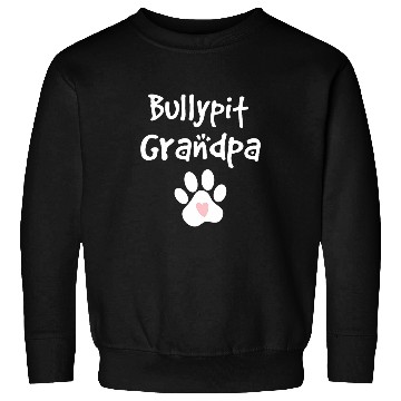 Discover Bully Pet Bullypit Grandpa Bulldog Pit Bull Terrier Mix Breed Sweatshirts