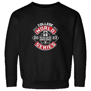 Discover Sport Baseball College World Series Baseball FrontBack Homerun Sweatshirts