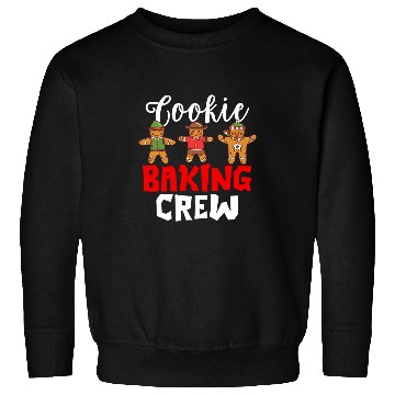 Discover Funny Gingerbread Cookie Baking Crew Christmas Baker Pajama Sweatshirts