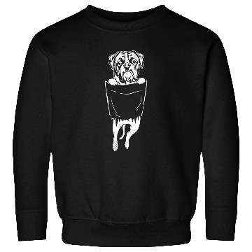 Discover Boxer Pet RIPPED THE POCKET Sweatshirts