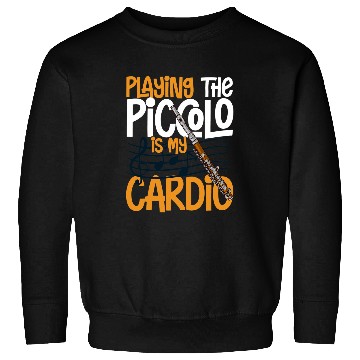 Discover Funny Flute Piccolo Instrument Music Flute Player Beginner Lesson 23 Sweatshirts