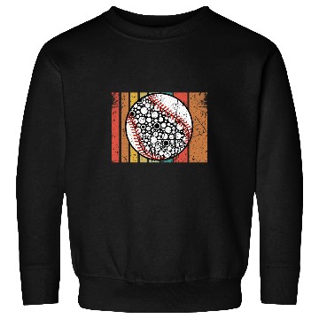 Discover Sport Baseball Happy Dot Day Sweatshirts