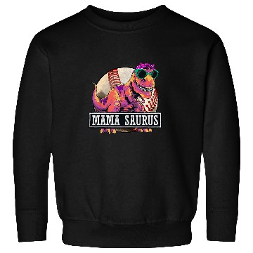 Discover Sport Softball Mamasaurus mothers day Sweatshirts